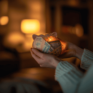 Saving for Retirement in India with piggy bank